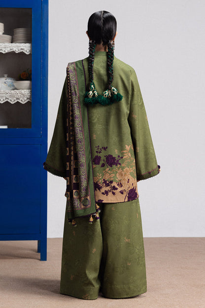 Zara ShahJahan | Coco Prints Winter 26 | Iris-8B - Luxury Dress - available at Maria Faisal in UK and USA.