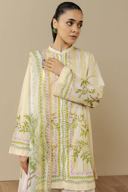 Zara Shahjahan | Coco Prints 26 | Nerine-1B - Casual Dress - available at Maria Faisal in UK and USA.