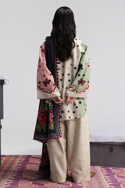 Zara ShahJahan | Coco Prints Winter 26 | Amelia-5A - Luxury Dress - available at Maria Faisal in UK and USA.