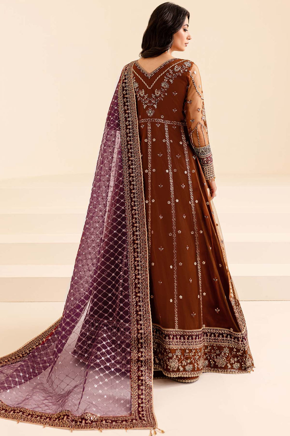 Farasha | Lumiere Formals | Crimson Allure - Ladies Clothes - Maria Faisal
