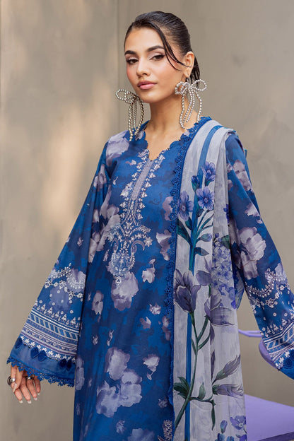 Nureh | Signature Prints 26 | SP-157 - Luxury Dress - available at Maria Faisal in UK and USA.