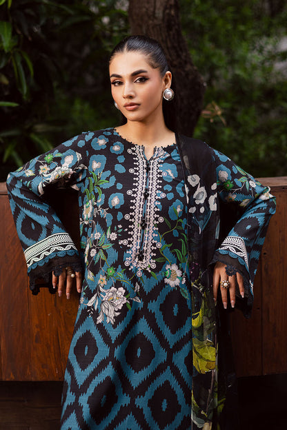 Nureh | Signature Printed Linen | SP-165 - Ladies Clothes - Maria Faisal