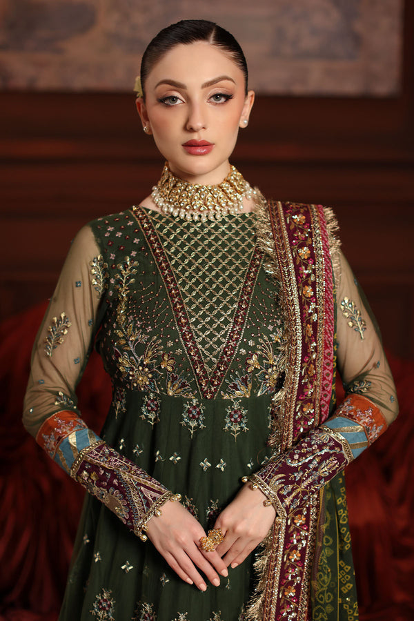 Nureh | Alfaaz Formals | NL-89 - Formal Dress - available at Maria Faisal in UK and USA.