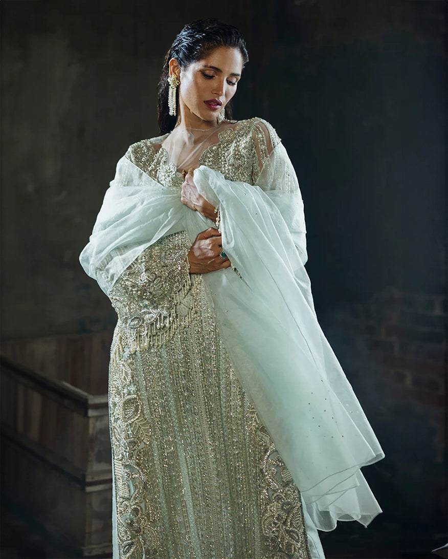 Mushq | Fleur Luxury Formals | Cardamine - Formal Dress - available at Maria Faisal in UK and USA.