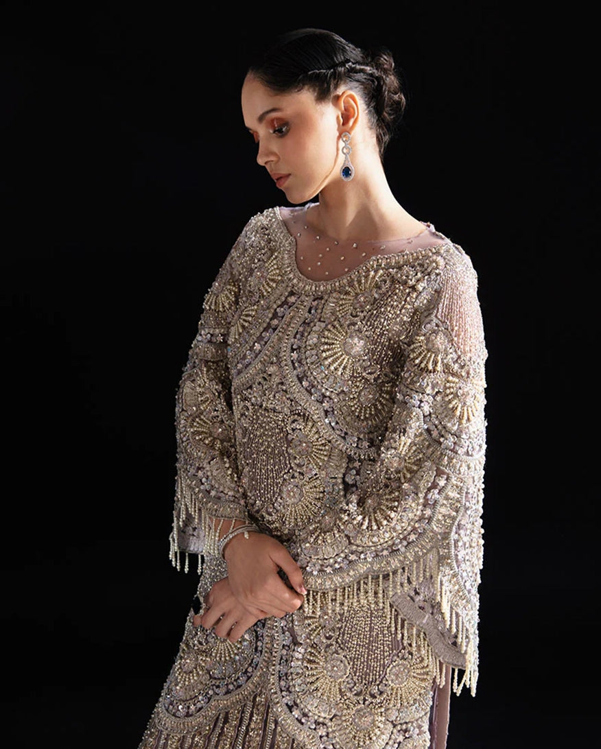 Mushq | Fleur Luxury Formals | Nuru - Formal Dress - available at Maria Faisal in UK and USA.