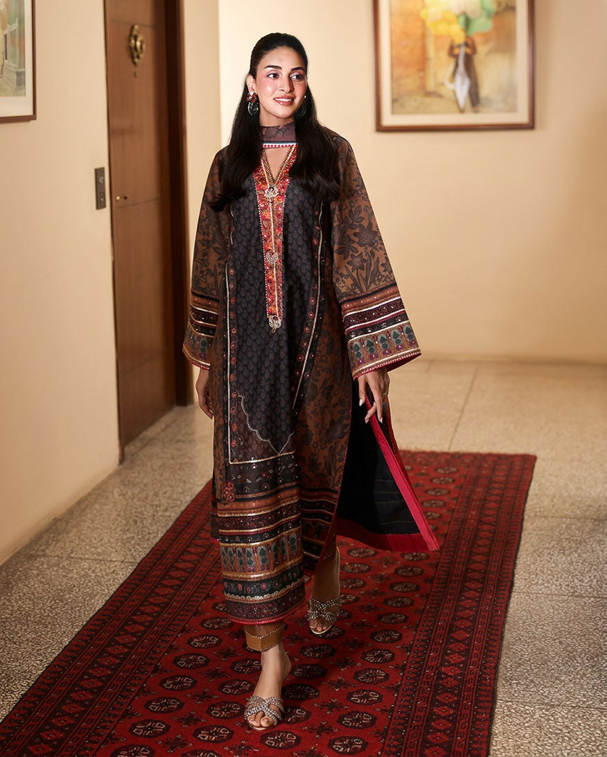 Mushq | Nirvana Anmol Edit | Effortlessly Me - Luxury Dress - available at Maria Faisal in UK and USA.