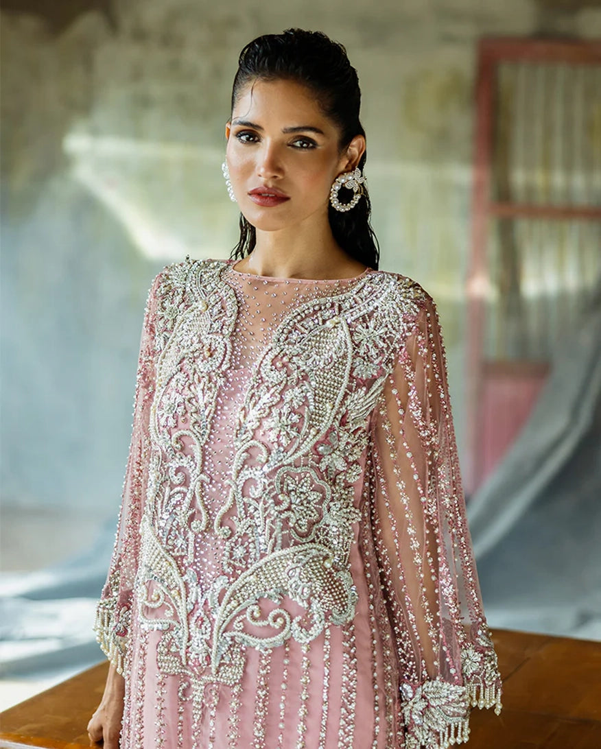 Mushq | Fleur Luxury Formals | Lys - Formal Dress - available at Maria Faisal in UK and USA.