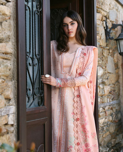 Republic Womenswear | Aylin Summer Lawn 24 | Cemile (D6-A) - Designer Dress with Intricate embroidery and embellishments. Shop elegent wedding dress at Maria Faisal.
