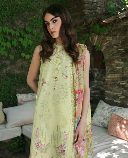 Republic Womenswear | Aylin Summer Lawn 24 | Lunara (D5-A) - Designer Dress with Intricate embroidery and embellishments. Shop elegent wedding dress at Maria Faisal.