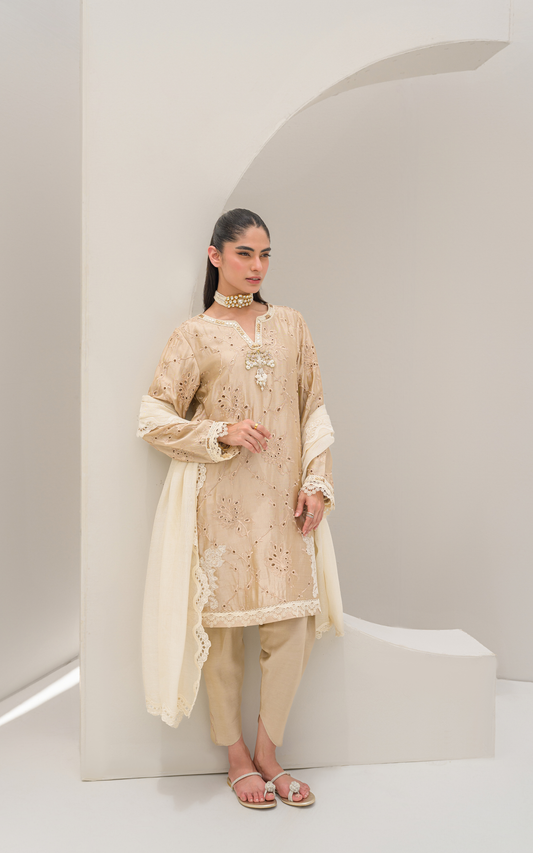 Sana Abbas | Ara Eid Luxe | Eira - Luxury Dress - available at Maria Faisal in UK and USA.