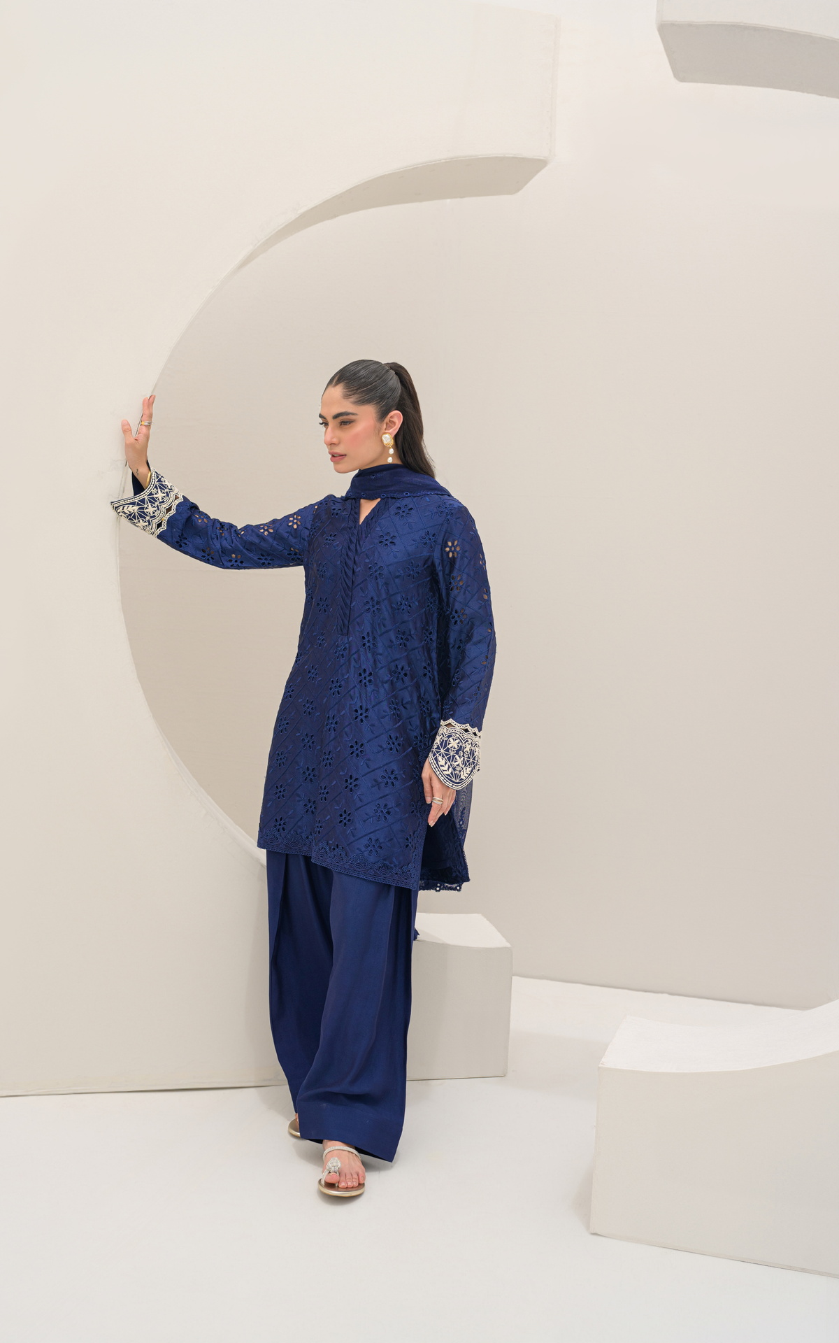 Sana Abbas | Ara Eid Luxe | Sora - Luxury Dress - available at Maria Faisal in UK and USA.