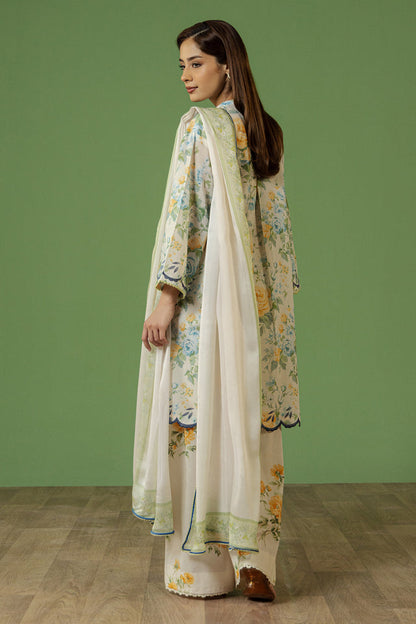 Zara Shahjahan | Coco Prints 26 | Aurelia-7A - Casual Dress - available at Maria Faisal in UK and USA.