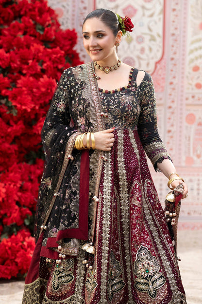Nureh | Jhoomro Formals | NL-95 Emara - Formal Dress - available at Maria Faisal in UK and USA.