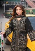 Asim Jofa | Summer Rhapsody | AJUBU-01 Embroidered Jacquard - Ladies Clothes - Maria Faisal