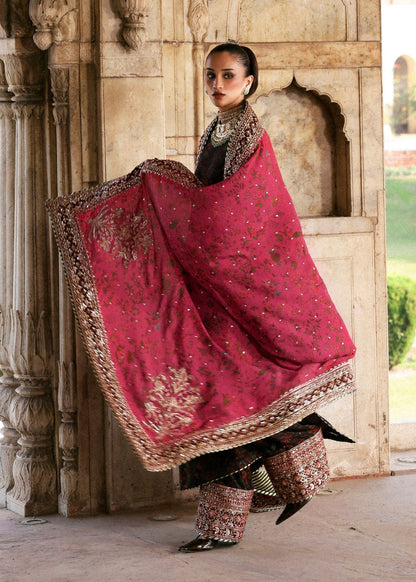 Hussain Rehar | Luxury Pret AW 25 | Aubressa - Formal Dress - available at Maria Faisal in UK and USA.