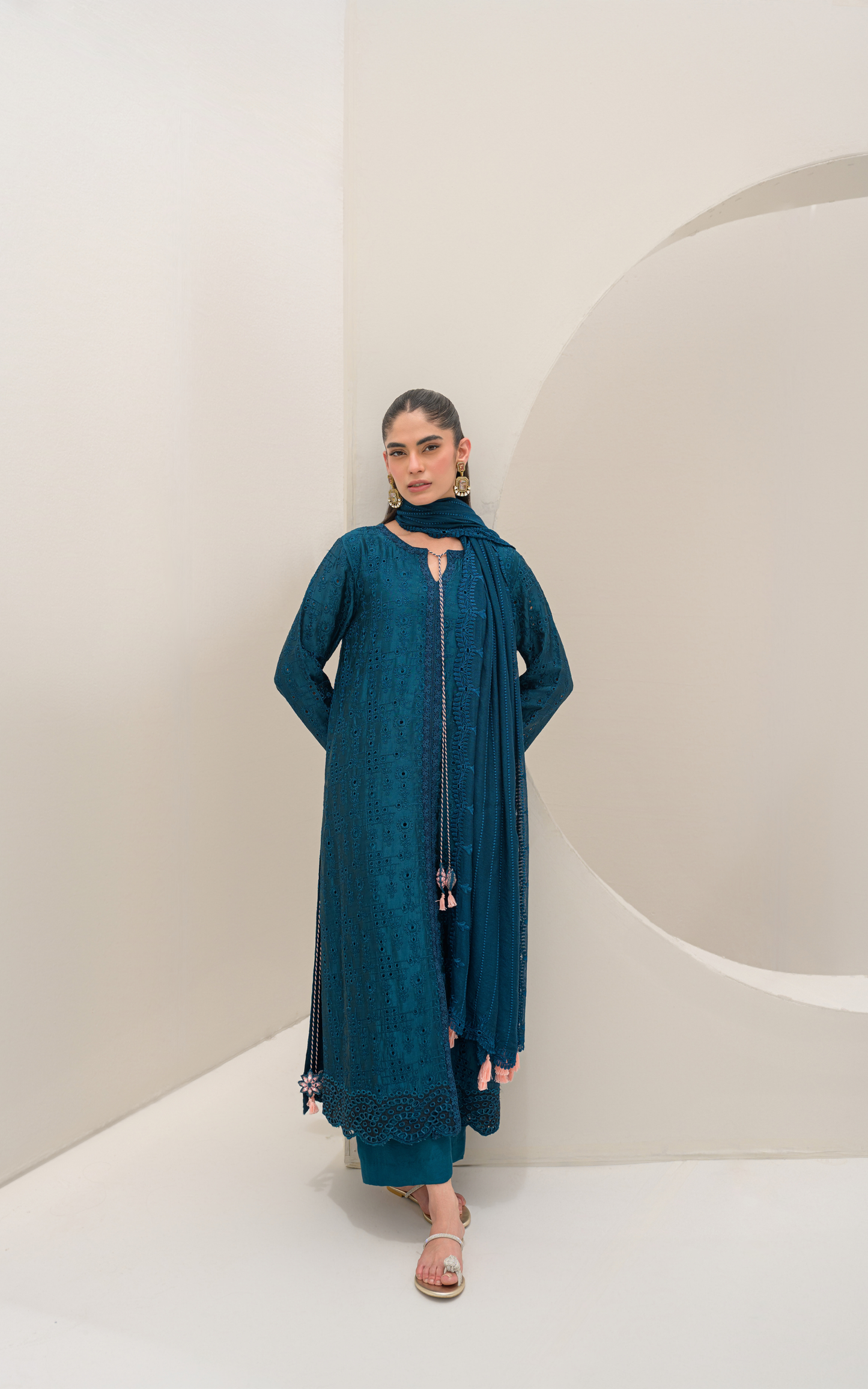 Sana Abbas | Ara Eid Luxe | Kael - Luxury Dress - available at Maria Faisal in UK and USA.