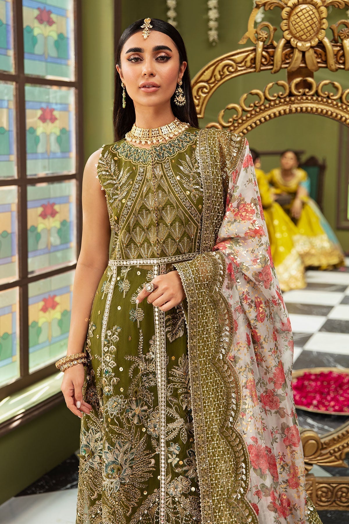 Nureh | Jhoomro Wedding Formals | NL-50 - NURA - Wedding Dress - Maria Faisal