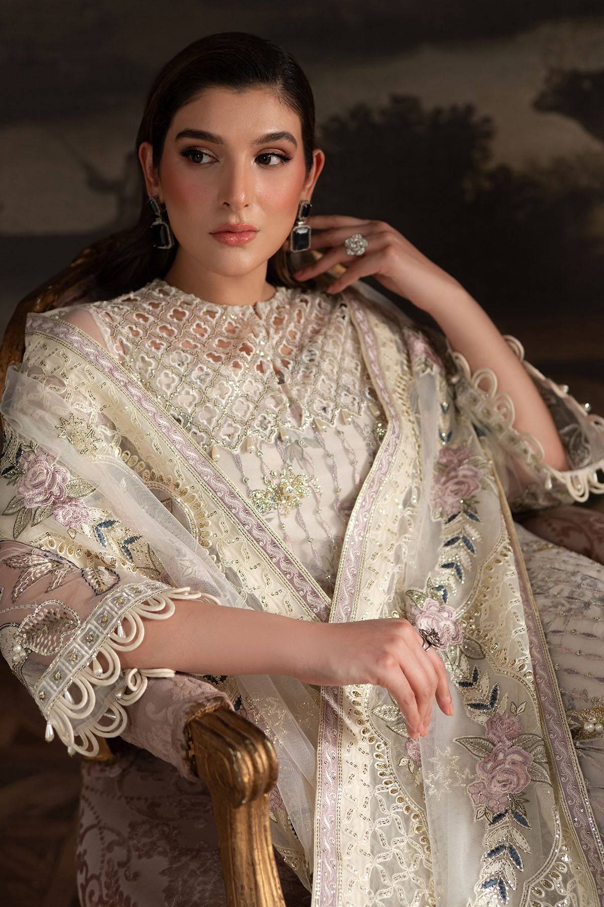 Nureh | Elanora Formals 25 | NEL-69 by Maria Faisal - Registered Vendor of : Nureh - type : Ladies Clothes - 100% original wedding dresses