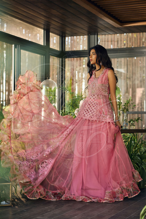 Layla Chatoor | Luxury Pret | Elysia - Luxury Dress - available at Maria Faisal in UK and USA.