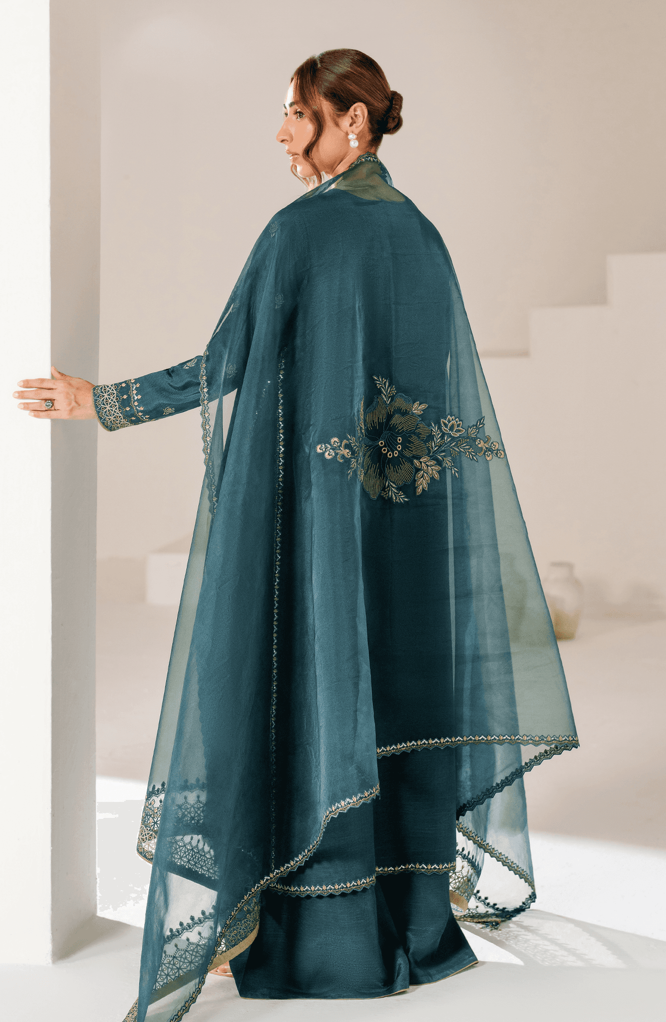Seran | Eid Luxe Pret 25 | ZEINA by Maria Faisal - Registered Vendor of : Seran - type : Ladies Clothes - 100% original wedding dresses