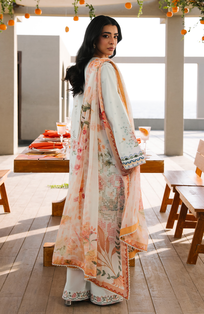 Seran | Afsanah Lawn | Ira - Luxury Dress - available at Maria Faisal in UK and USA.