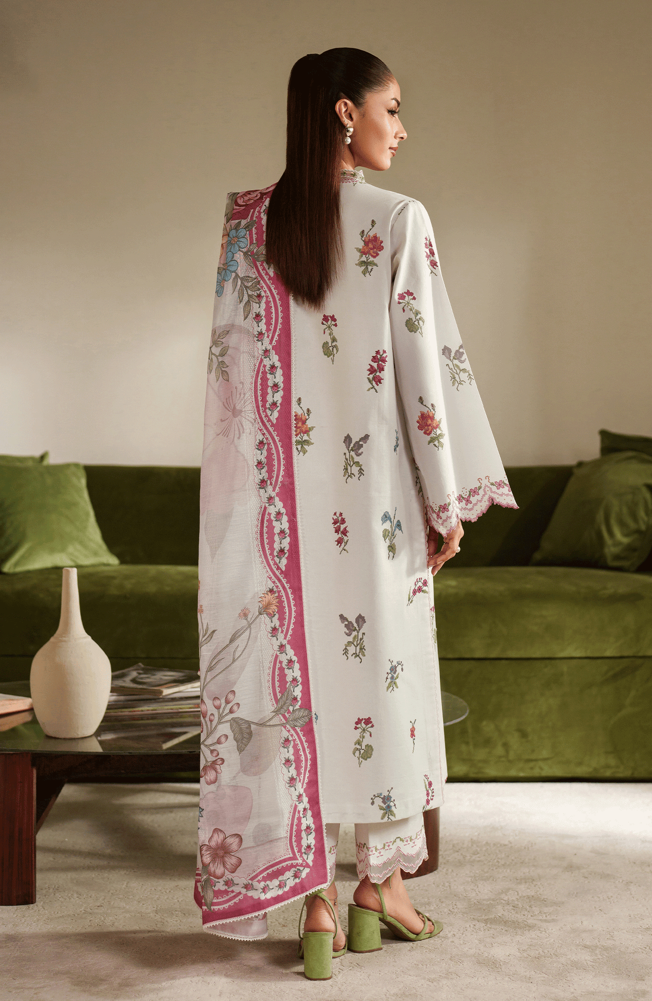 Seran | Ilara Cambric | GAELLE - Ladies Clothes - Maria Faisal