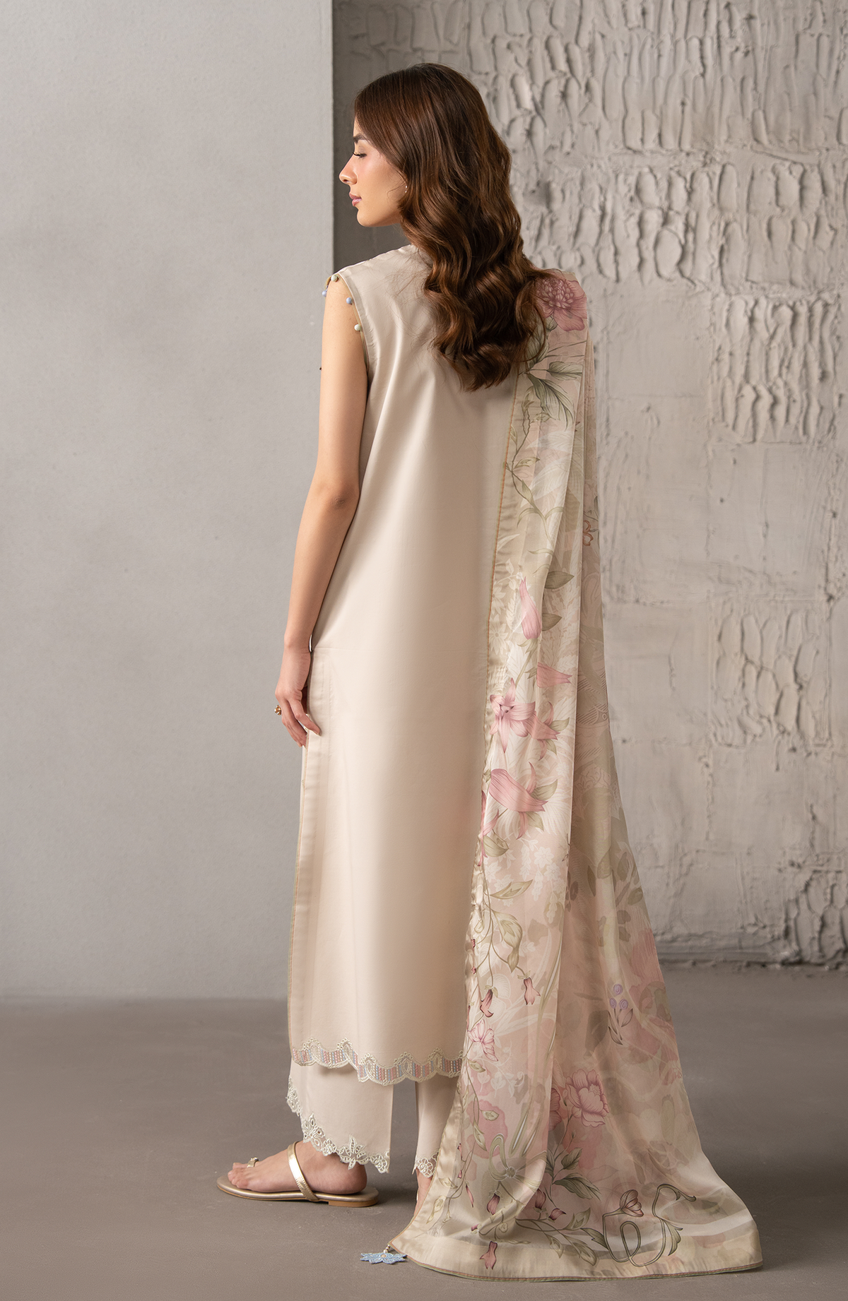 Seran | Selure Lawn | Eloise - Luxury Dress - available at Maria Faisal in UK and USA.