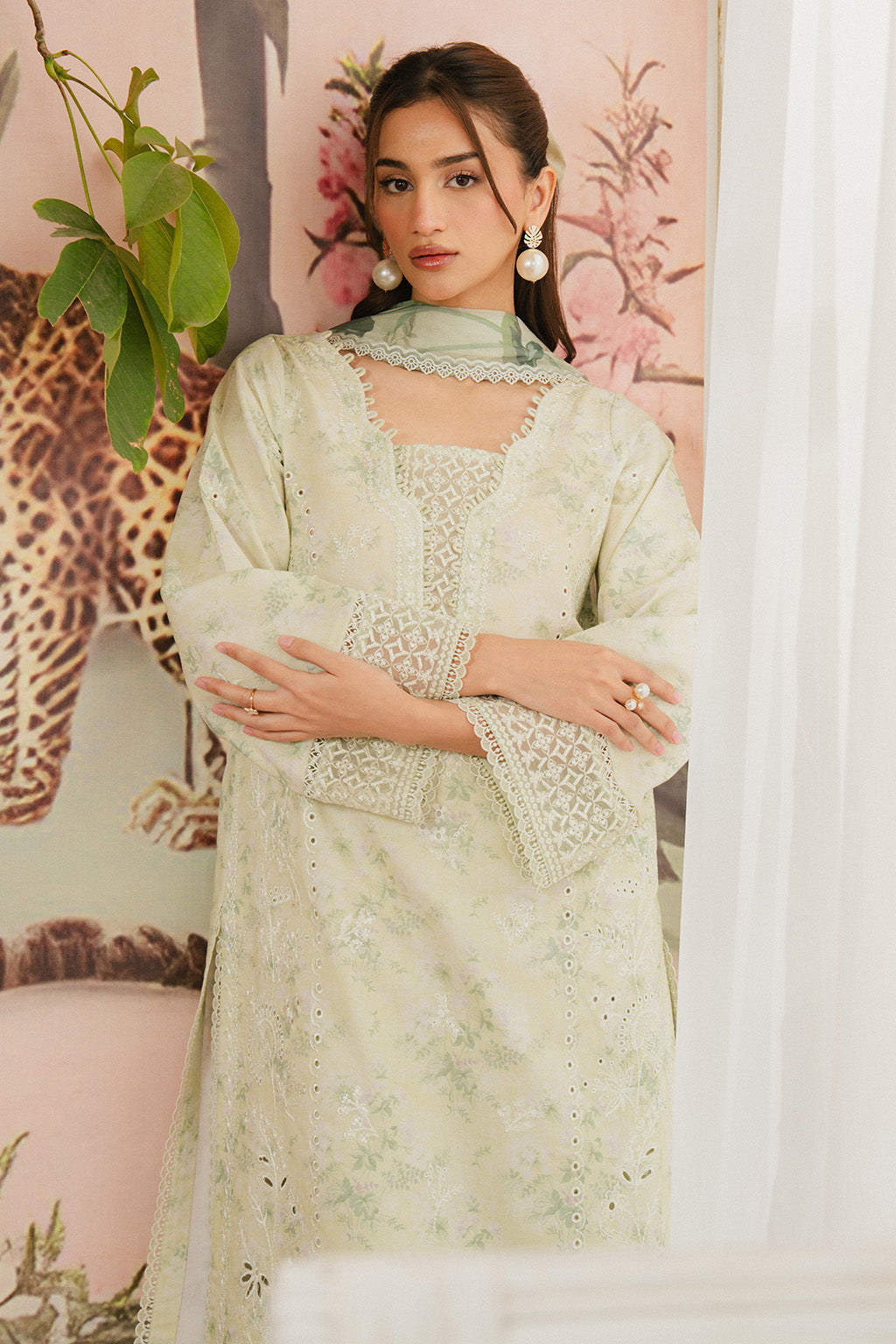 Ayzel | Armelia Printed Lawn 25 | Mirelia - Ladies Clothes 