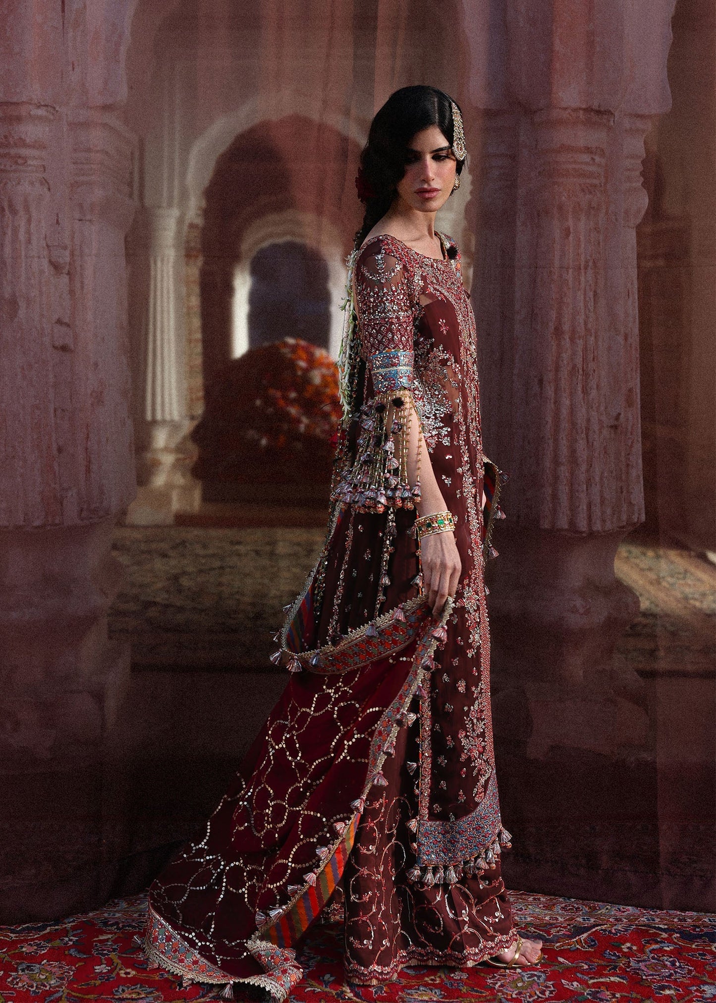 Hussain Rehar | Festive Eid Collection 26 | Apsara - Formal Dress - available at Maria Faisal in UK and USA.