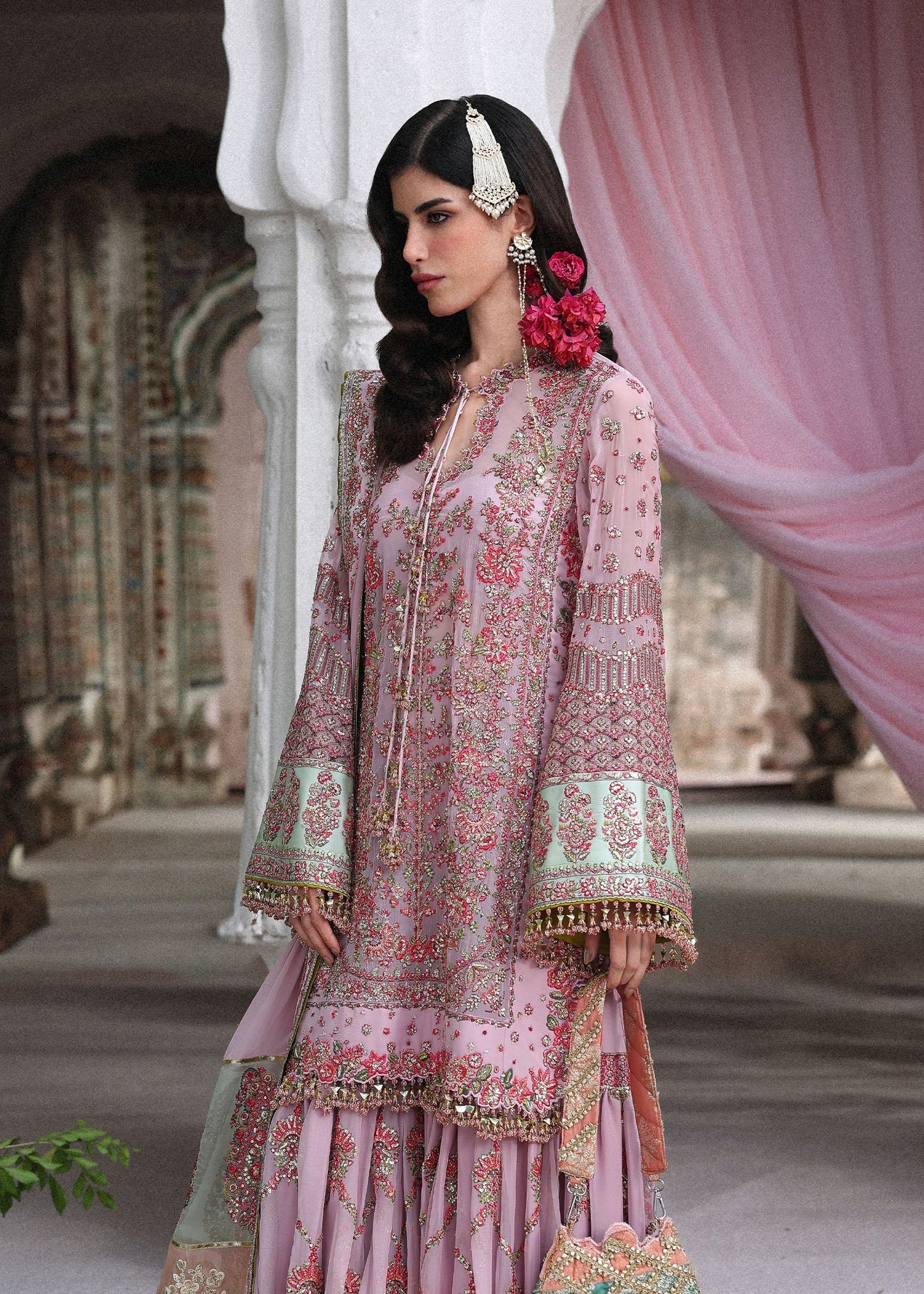 Hussain Rehar | Festive Eid Collection 26 | Rukhsaar - Formal Dress - available at Maria Faisal in UK and USA.