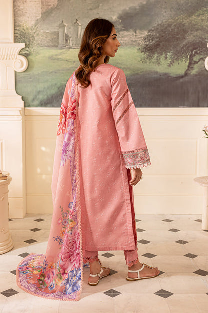 Farasha | Seraya Lawn 24 | FLORA - Designer Dress with Intricate embroidery and embellishments. Shop elegent wedding dress at Maria Faisal.