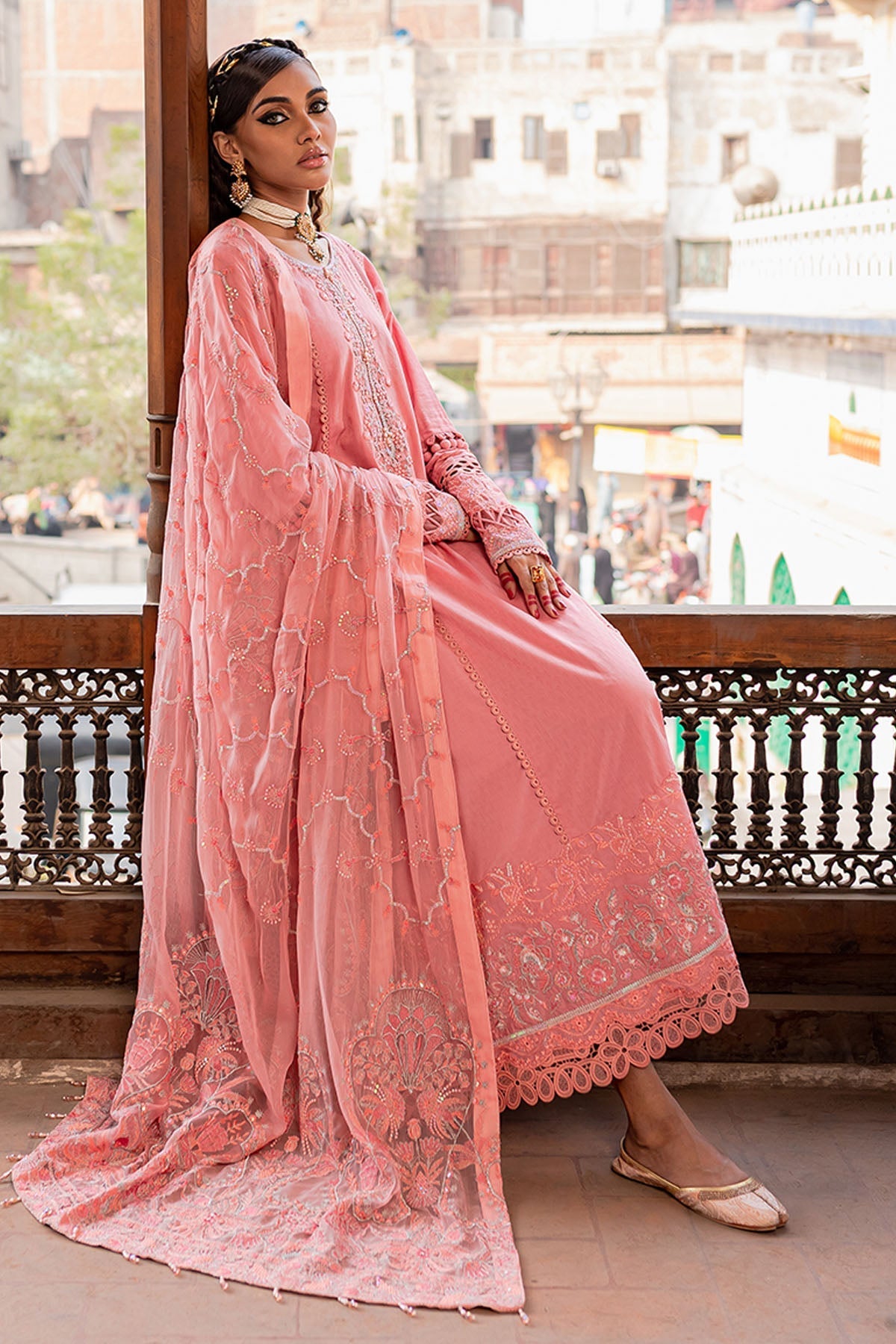 Nureh | Lawn Jacquard | NS-76 - Ladies Clothes 