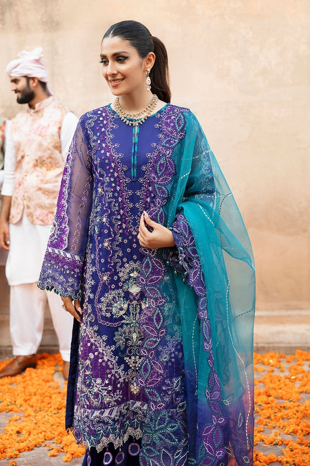 Nureh | Jhoomro Wedding Formals | Neelum - Wedding Dress - Maria Faisal