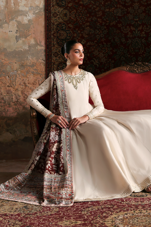 Emaan Adeel | Afsana e Silk | LALEH - Formal Dress - available at Maria Faisal in UK and USA.