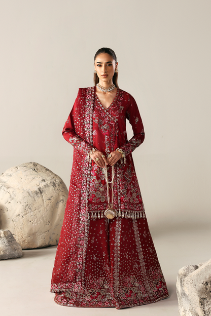 Emaan Adeel | Serein Luxe Silk | SERENITY BLOOM - Formal Dress - available at Maria Faisal in UK and USA.