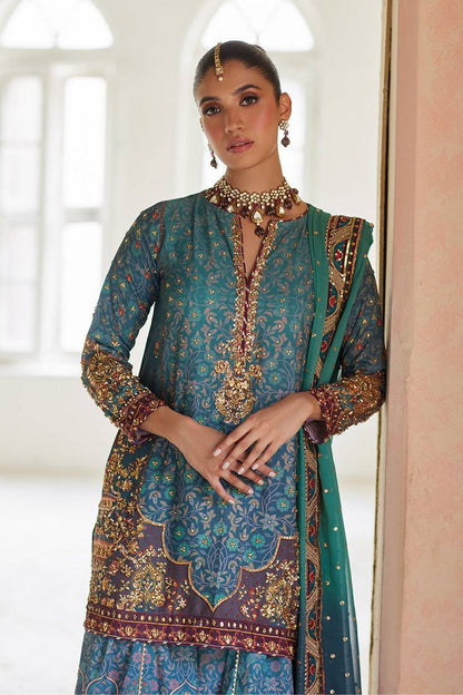 Mina Hassan | Formal Dholki Collection | Leela by Maria Faisal - Registered Vendor of : Mina Hassan - type : Ladies Clothes - 100% original wedding dresses