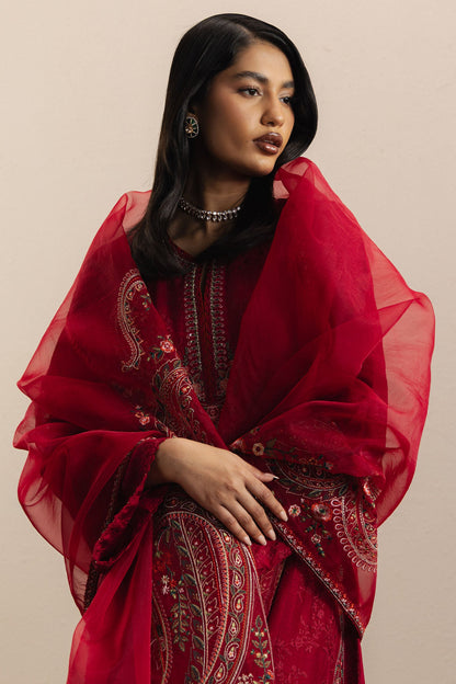 ZaraShahJahan | SS26 | Aarzina - Festive Dress - available at Maria Faisal in UK and USA