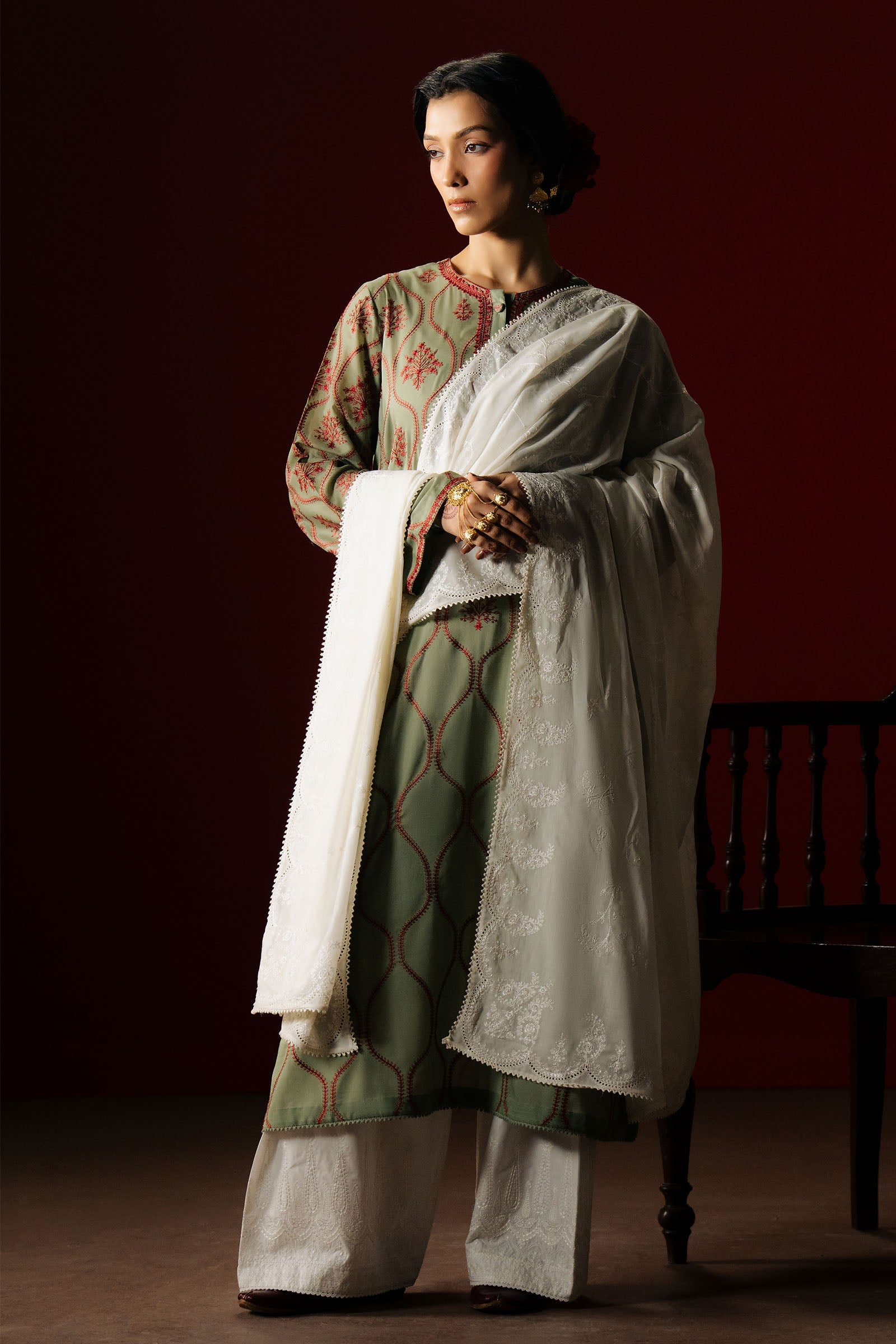 ZaraShahJahan | SS26 | Nishat - Festive Dress - available at Maria Faisal in UK and USA