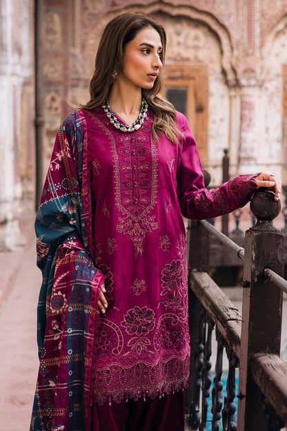 Nureh | Maya Linen 25 | NW-100 - Ladies Clothes - Maria Faisal