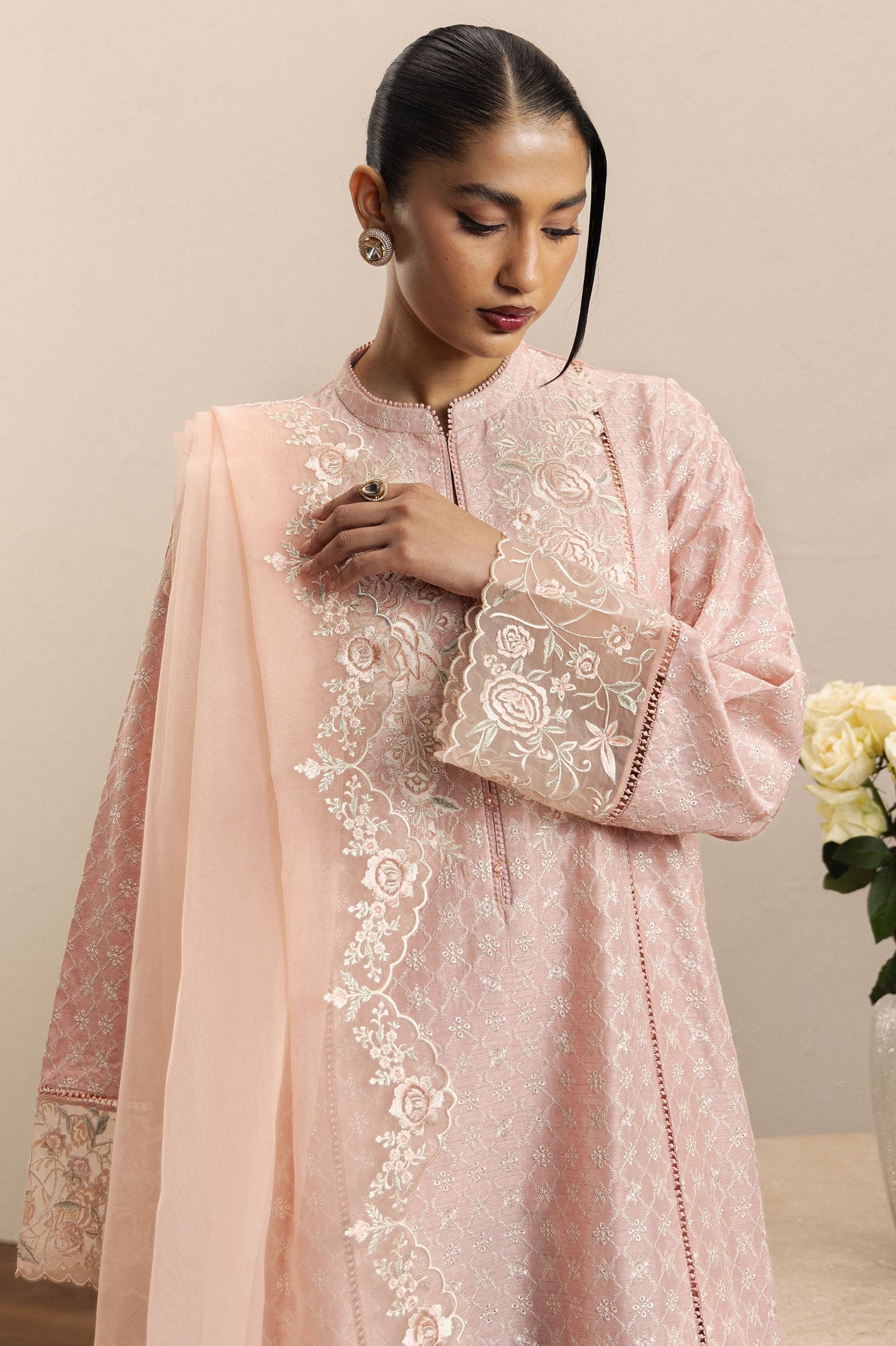 ZaraShahJahan | SS26 | Gulkaar - Festive Dress - available at Maria Faisal in UK and USA