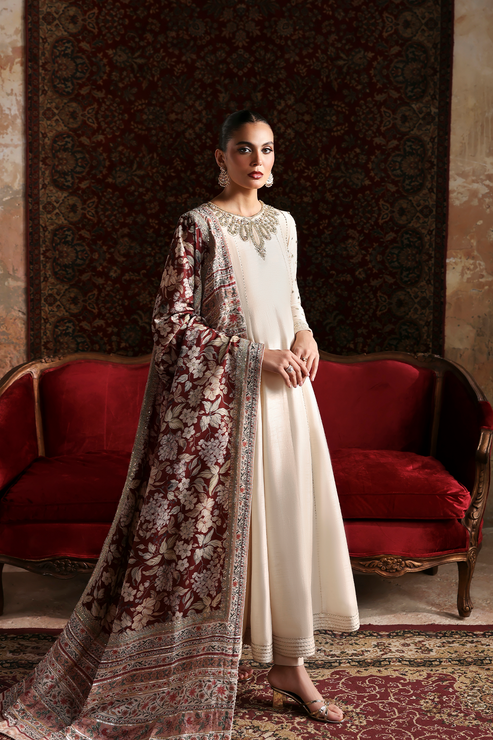 Emaan Adeel | Afsana e Silk | LALEH - Formal Dress - available at Maria Faisal in UK and USA.