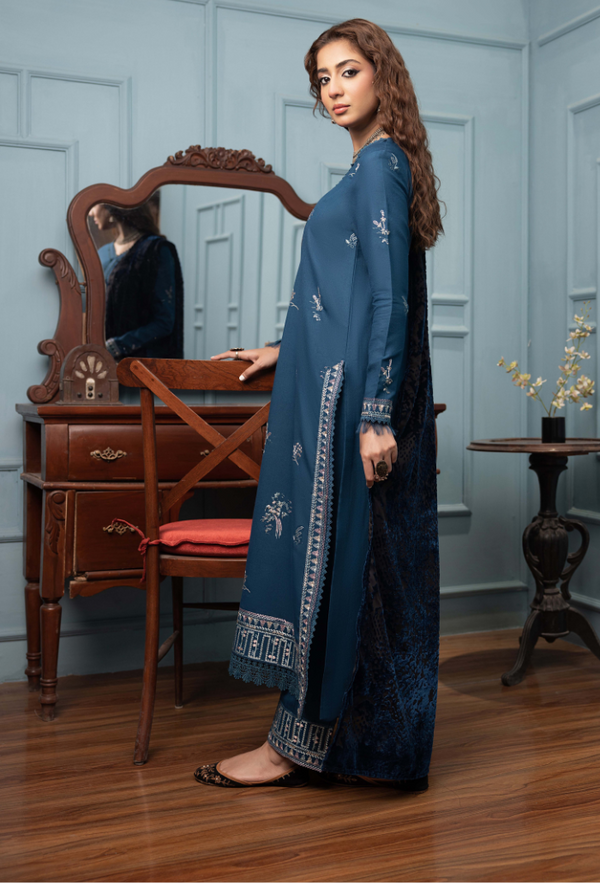 Humdum | Zouq 25 | D04 - Ladies Clothes - Maria Faisal