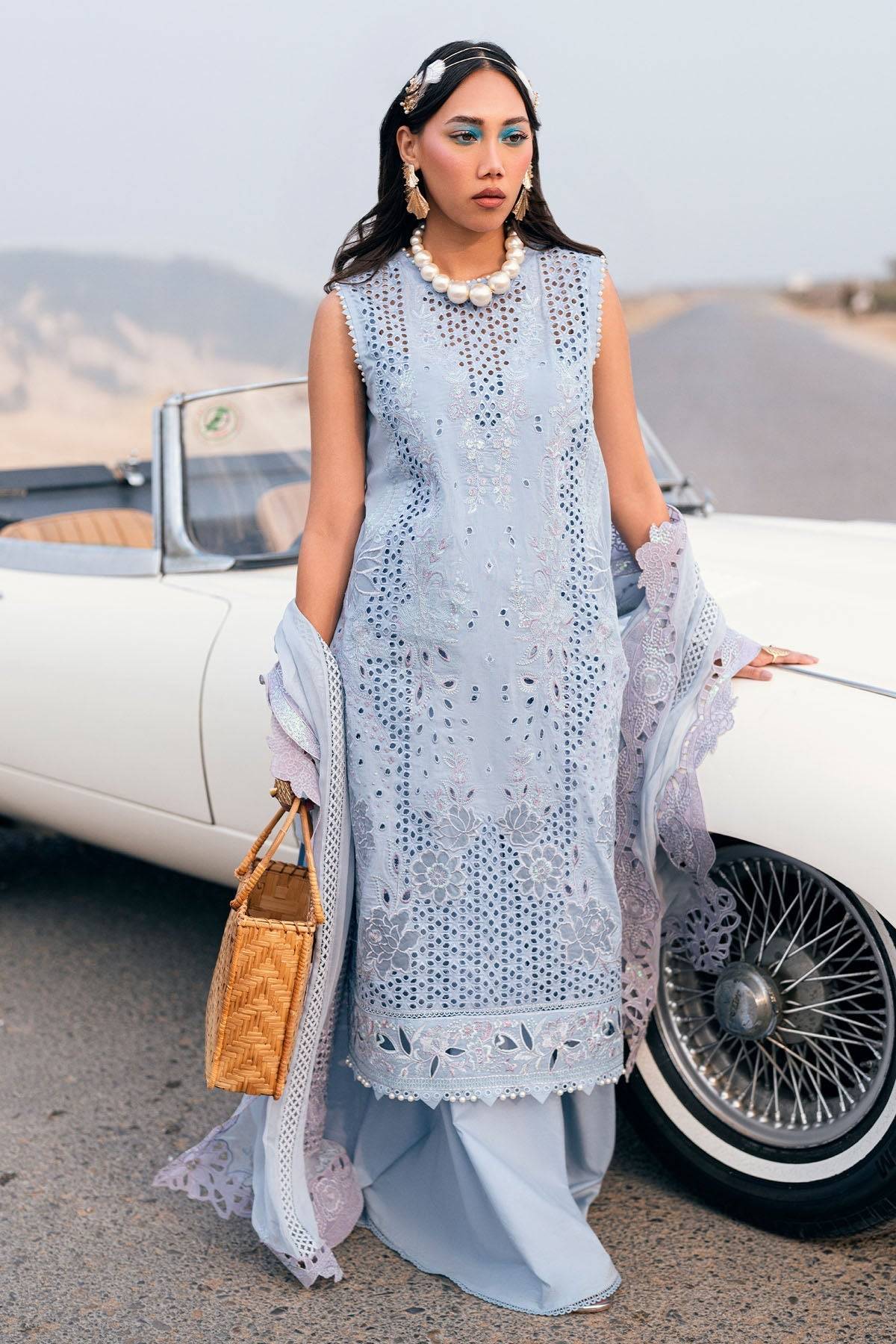 Nureh | Khuwab Luxury Lawn | NE-150 by Maria Faisal - Registered Vendor of : Nureh - type : Ladies Clothes - 100% original wedding dresses