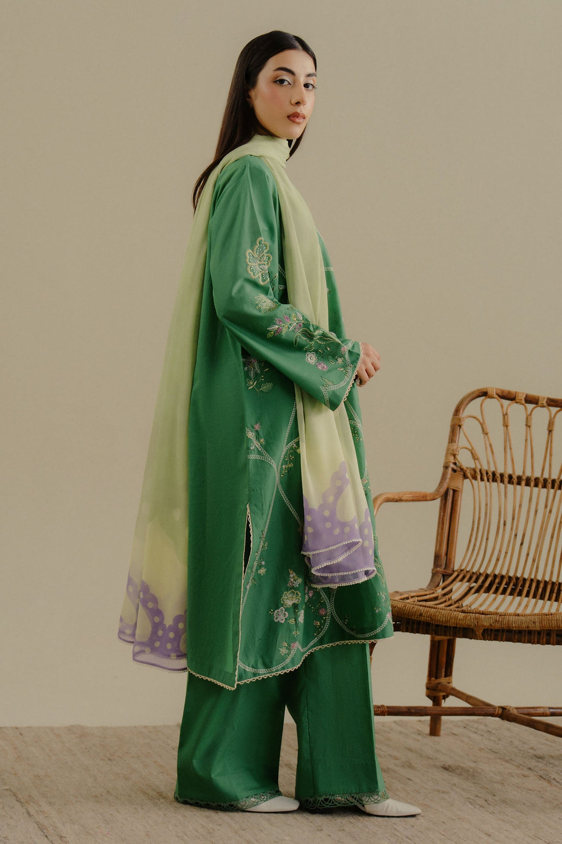 Zara Shahjahan | Coco Lawn 25 | Tara-8B - Ladies Clothes - Maria Faisal