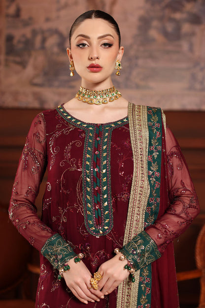 Nureh | Alfaaz Formals | NL-90 - Formal Dress - available at Maria Faisal in UK and USA.