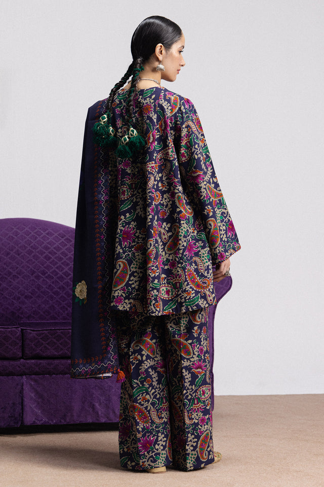 Zara ShahJahan | Coco Prints Winter 26 | Sofia-6A - Luxury Dress - available at Maria Faisal in UK and USA.