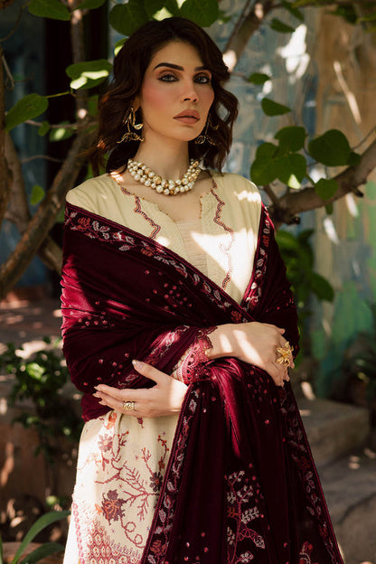 Nureh | Exclusive Leather Peach | NE-181 - Casual Dress - available at Maria Faisal in UK and USA.