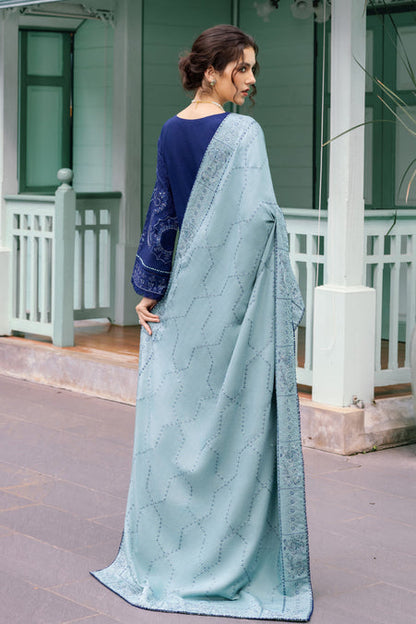 Naqshi | Nuri Khaddar Velvet Marina | Nourhan - Luxury Dress - available at Maria Faisal in UK and USA.