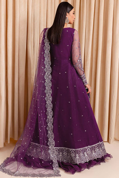 Farasha | Lumiere Formals | Plum Passion - Ladies Clothes - Maria Faisal