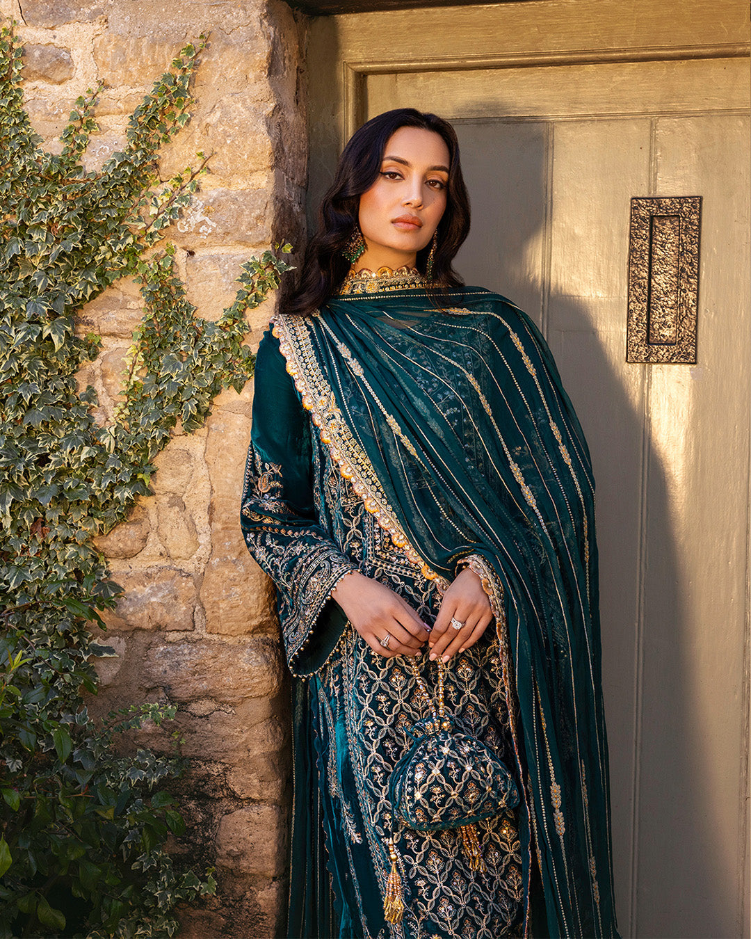 Faiza Saqlain | Adeen Formals | Merna - Ladies Clothes - Maria Faisal